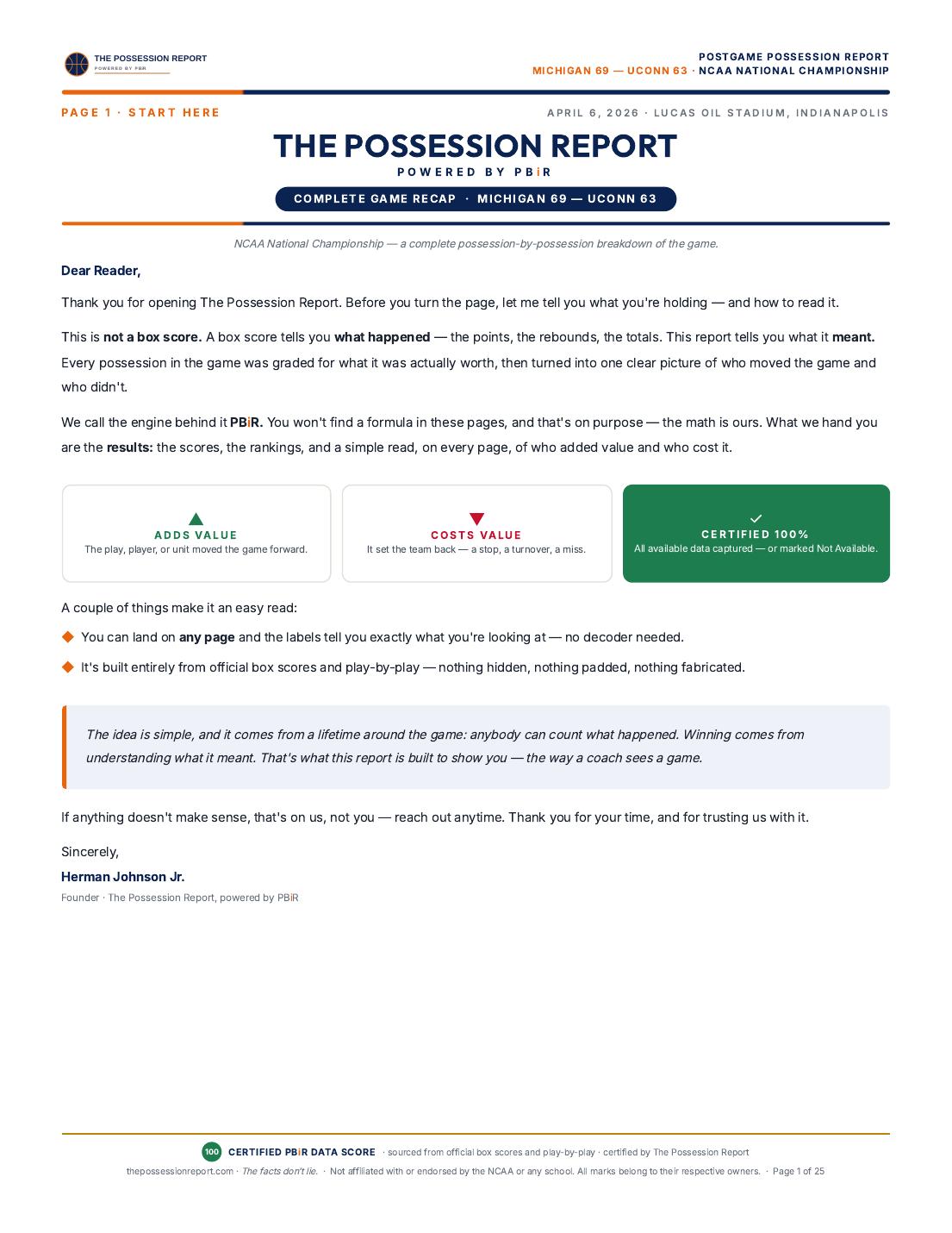 Game Recap — cover